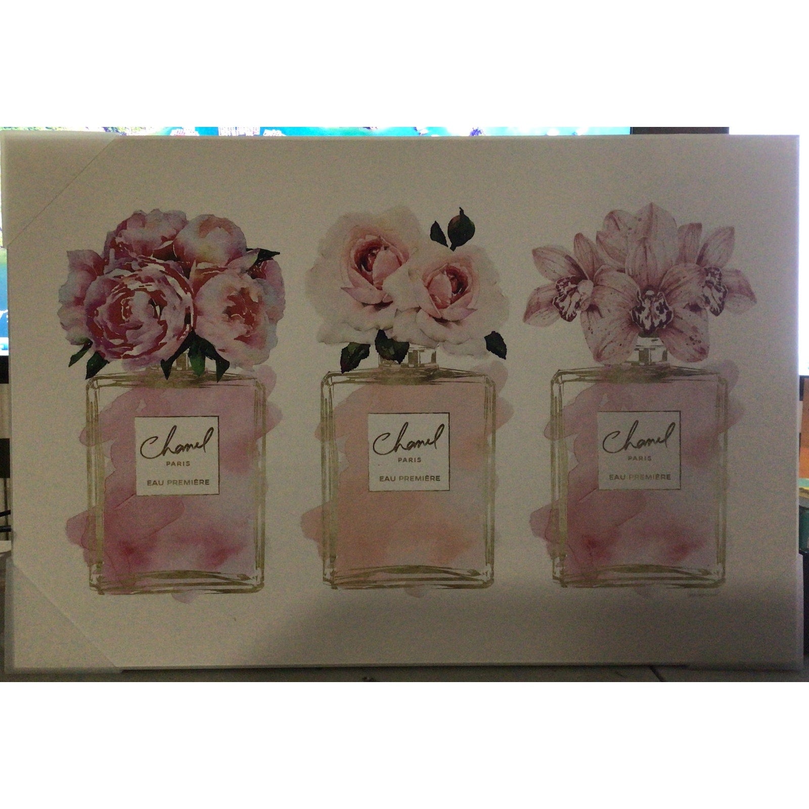 Pink Flowers and Perfumes Glam Fashion