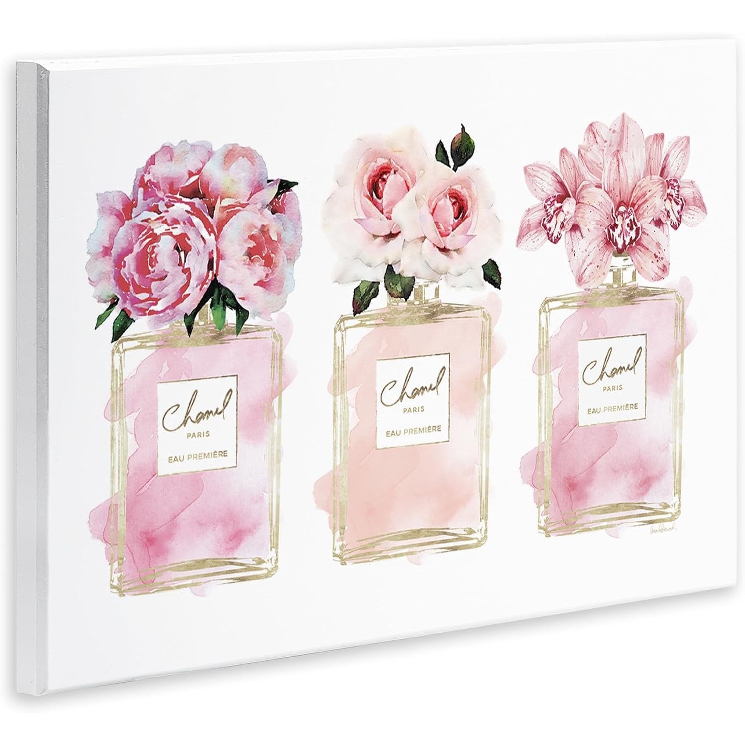 Pink Flowers and Perfumes Glam Fashion