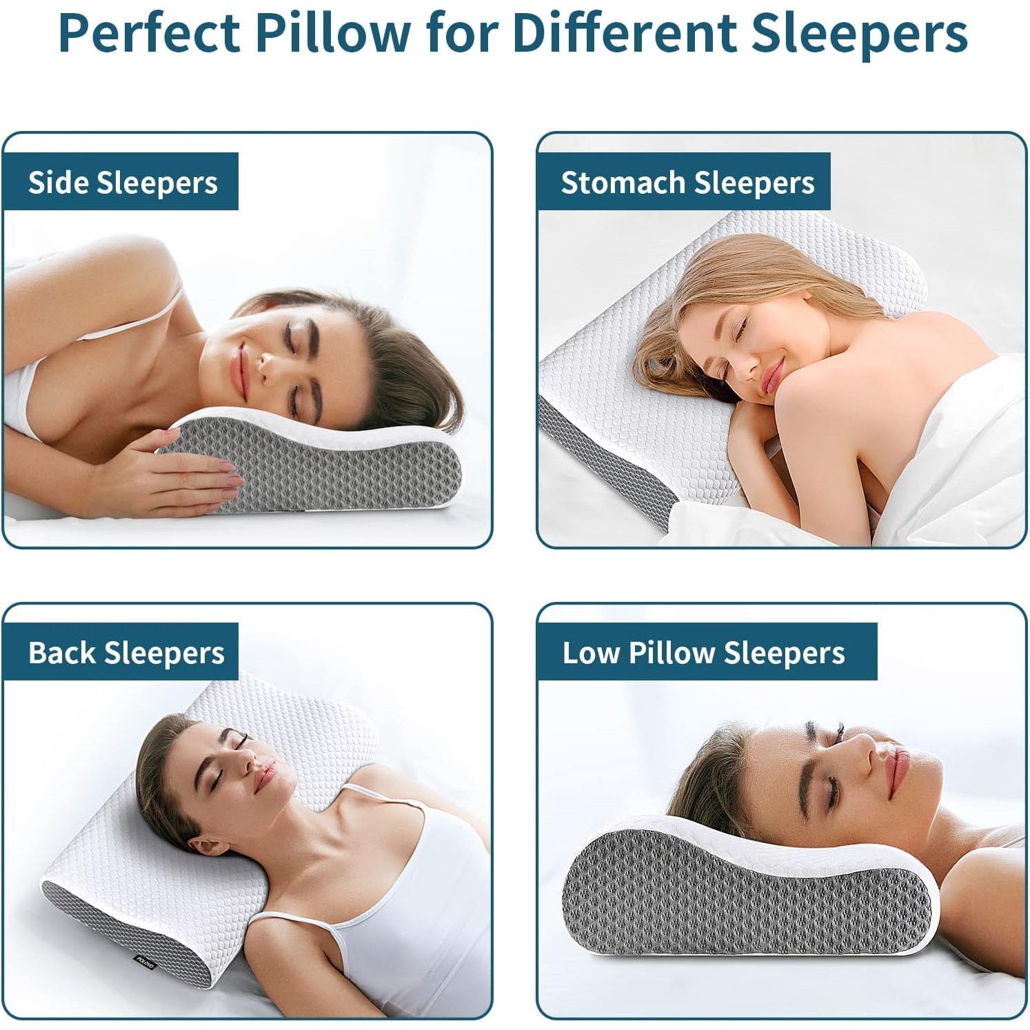 Memory Foam Neck Pillow for Pain Relief