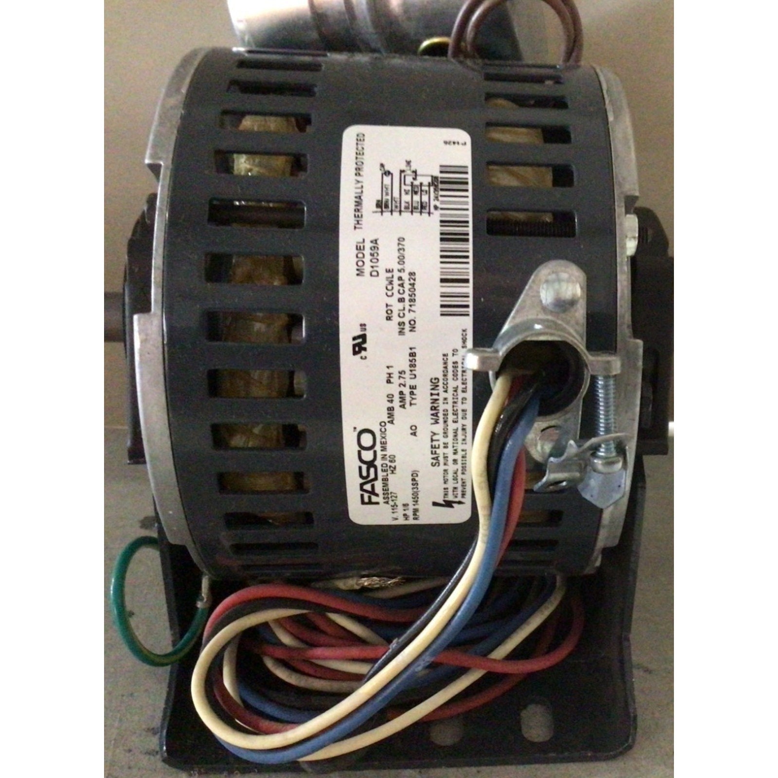 Fasco: Permanent Split Capacitor D1059A