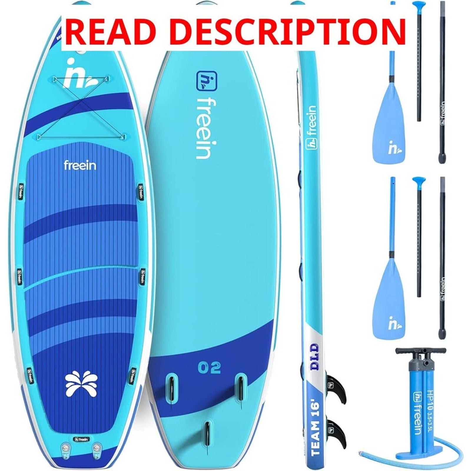 Freein 14 /15 /16  Inflatable Team SUP Kit