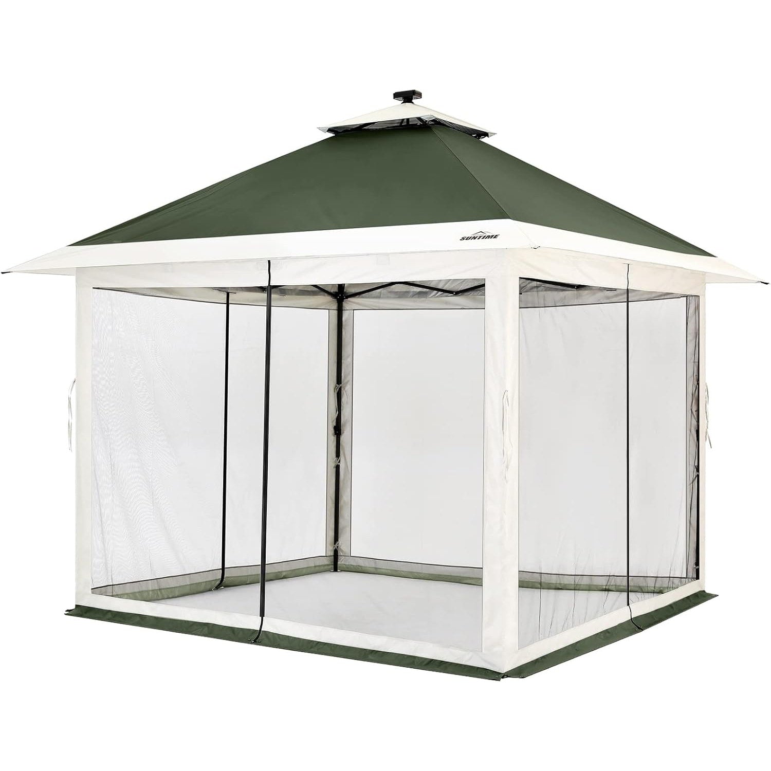 Suntime 12 x 12 Pop Up Gazebo with LED Lights