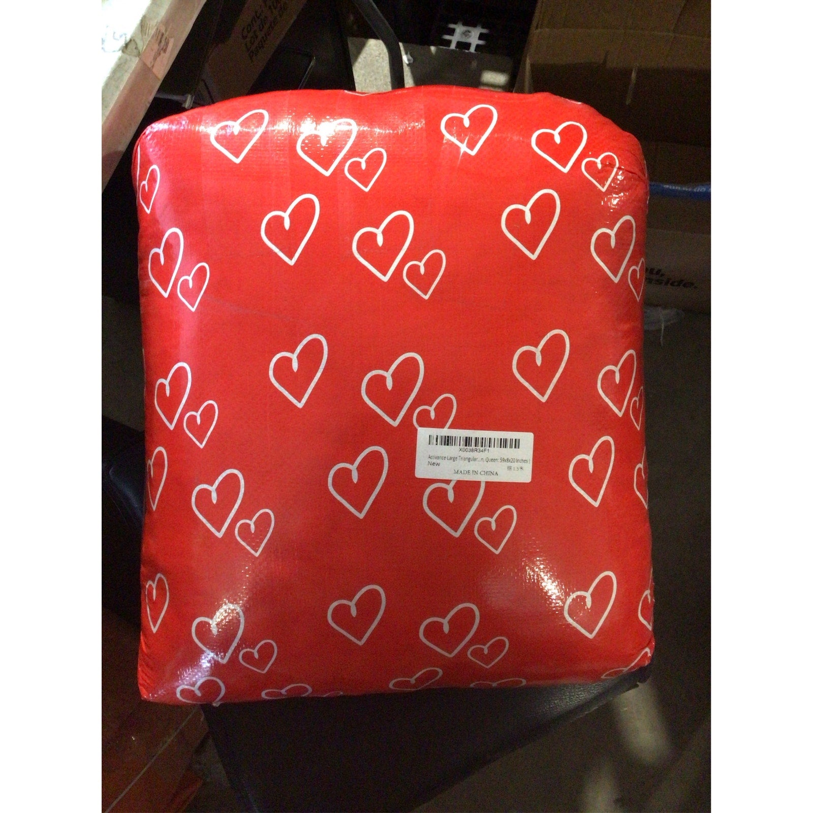 Triangular Headboard Wedge Pillow, Twin: 39x8x20